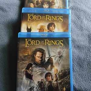 Lord Of The Rings Triology Blu- Ray Discs